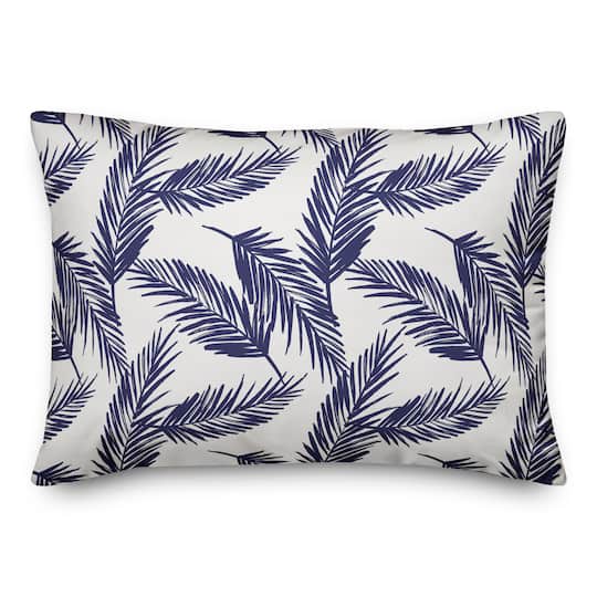 Palm Pattern 14" x 20" Indoor / Outdoor Pillow